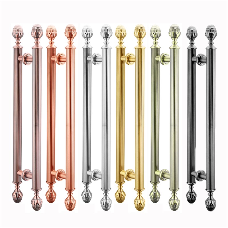 欧式仿古铜拉手大门把手不锈钢拉手玻璃门拉手现代别墅木门大拉手