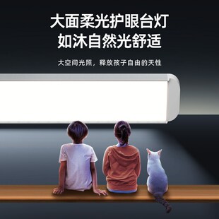 智能控加亮大发光面壁挂式护眼台灯学生学习书桌护眼灯