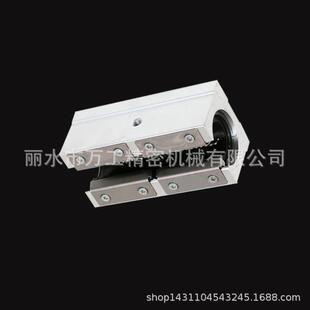 SBR带压板加长开口防尘滑块+铝托+镀铬硬棒光轴 一键购配套轴承