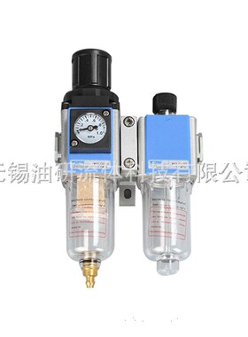 GFC200-08气动二联件15油水过滤分离器空压机GC300-10气源三联件