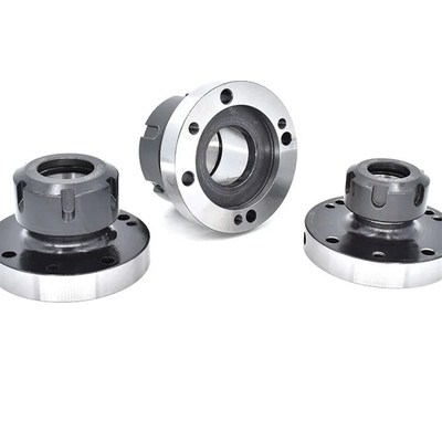 高精夹头座ER25筒夹直径80mm七孔夹头 ER25-D80 直孔可代替卡盘