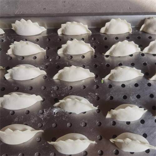 商用仿手工花边饺子机全自动速冻饺子机小型包水饺机多功能锅贴机