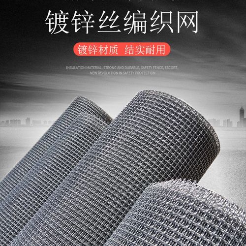 镀锌钢丝网防护分筛过滤镀锌丝编织网 镀锌丝放眼网片厂家供应