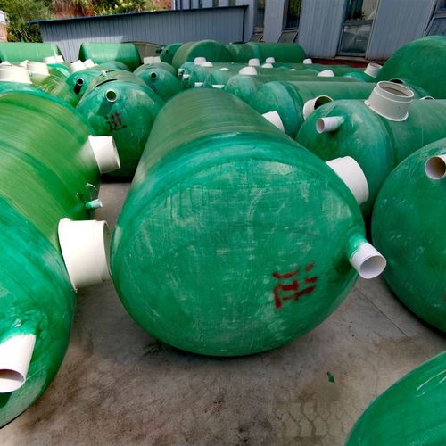 玻璃钢化粪池成品生化池隔油池12-25-50-100立方一体重庆四川厂家