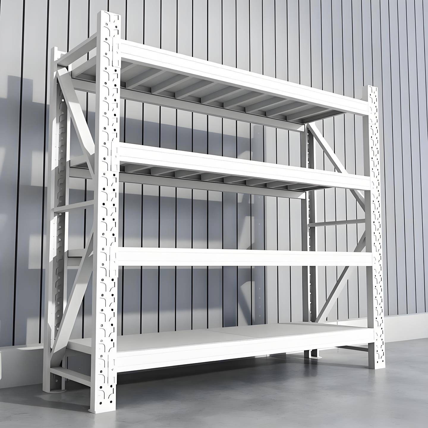 货架置物架多层商用架子超市储物架落地收纳架超强承重快递展示柜