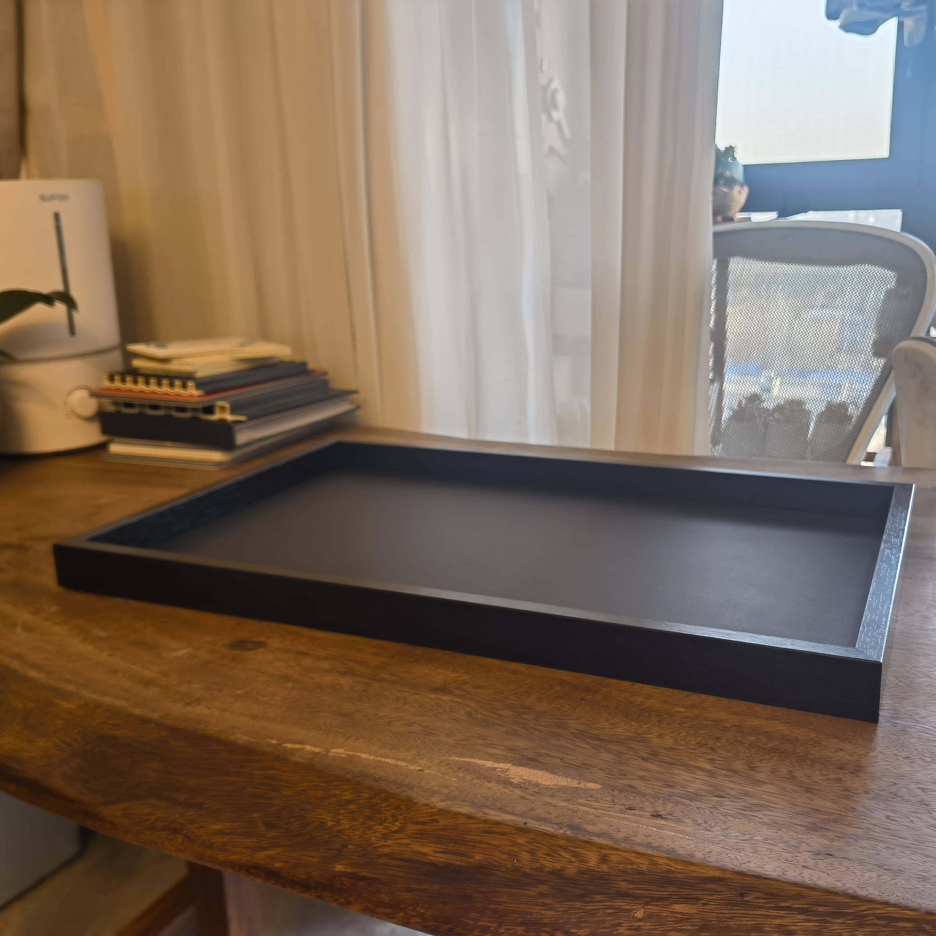 知名设计CCD同款材料样品展板情绪板物料盒子搭配整理全木质托 托