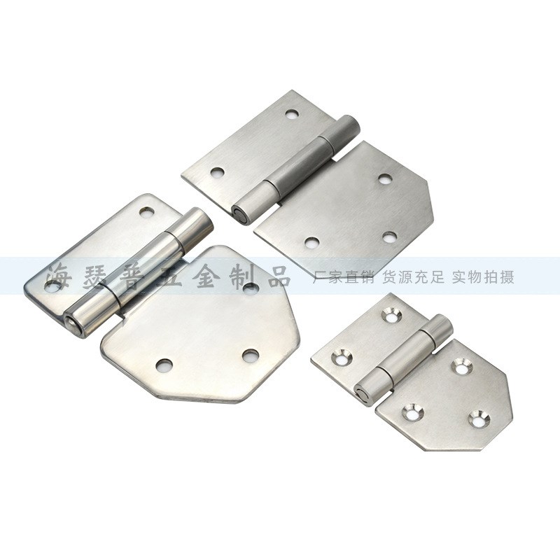 304不锈钢CL116-1-2工业机箱机柜铰链 加厚高承重机械设备门合页
