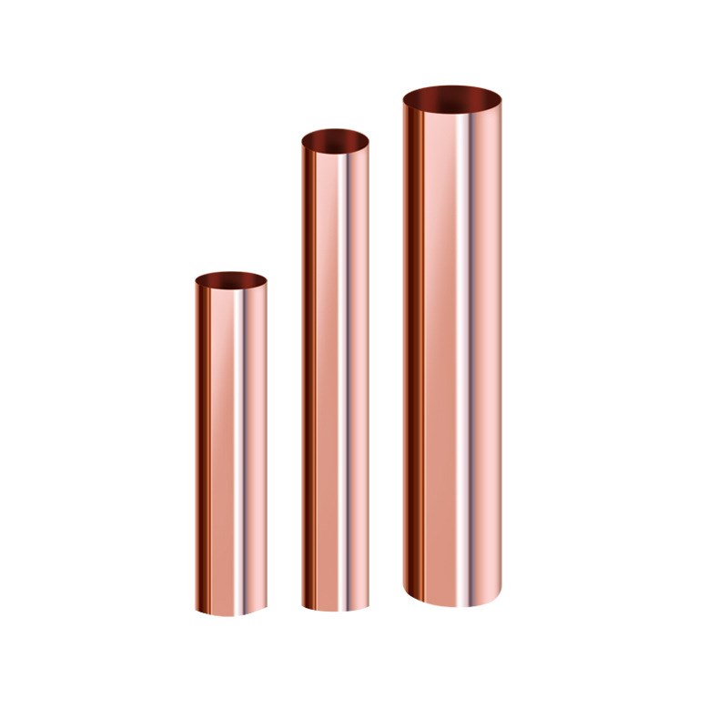 T1TP2紫铜管空调铜管C1100毛细铜管包塑铜管TU1TU2无氧铜T2紫铜管