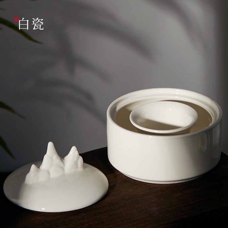 多功能青瓷火锅砚台不易干墨池墨池墨碗文房四宝书法用品墨盒