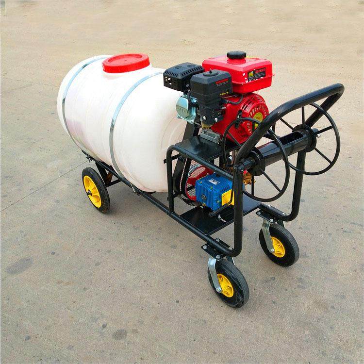 手推式汽油电动喷雾打药机 推车式园林果园灭虫喷洒药机