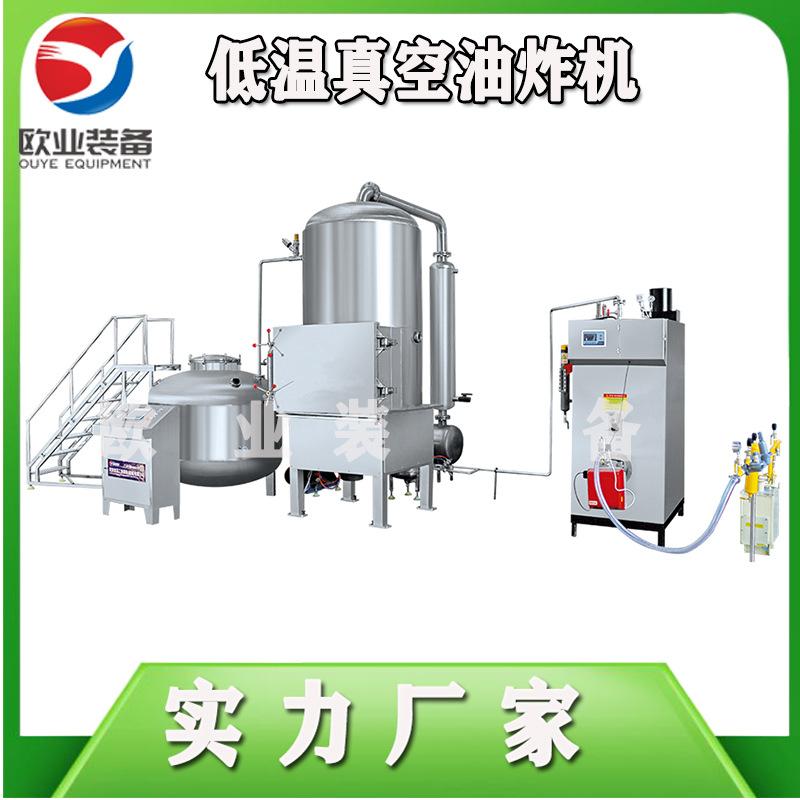 广东榴莲蜜低温油炸机 香蕉片真空油炸设备 芒果脆片低温真空油炸