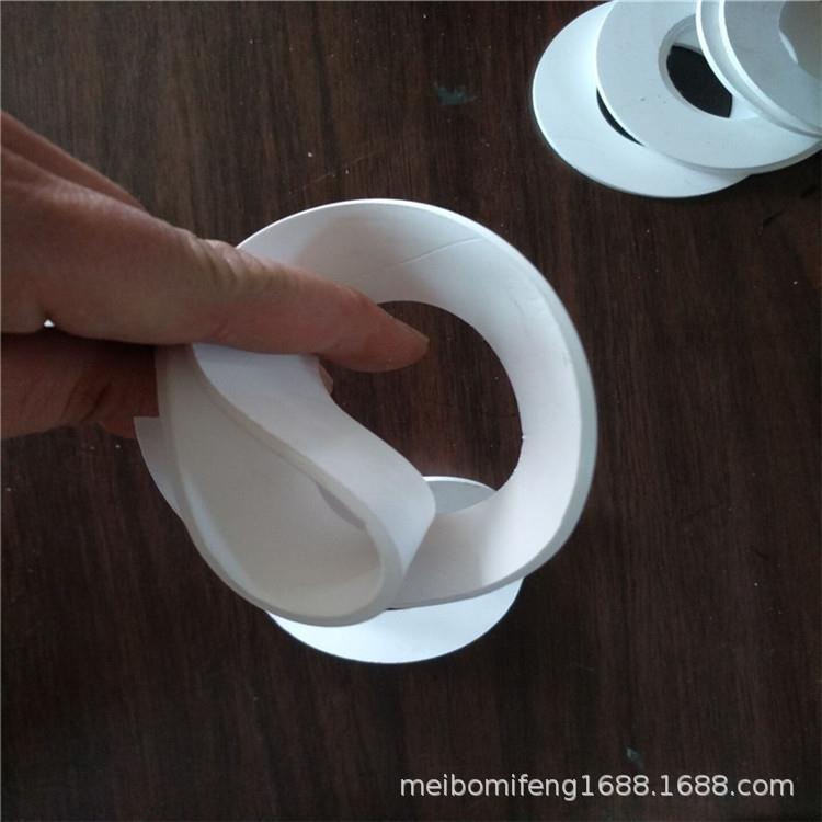 EP膨体聚四氟乙烯板白色耐温耐腐蚀法兰密封膨胀四氟软垫圈
