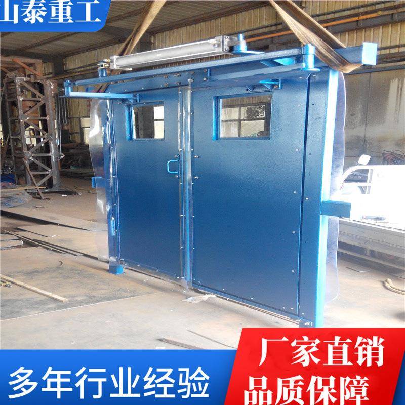 煤矿井下自动无压风门 矿用气动无压风门 巷道通风行人无压风