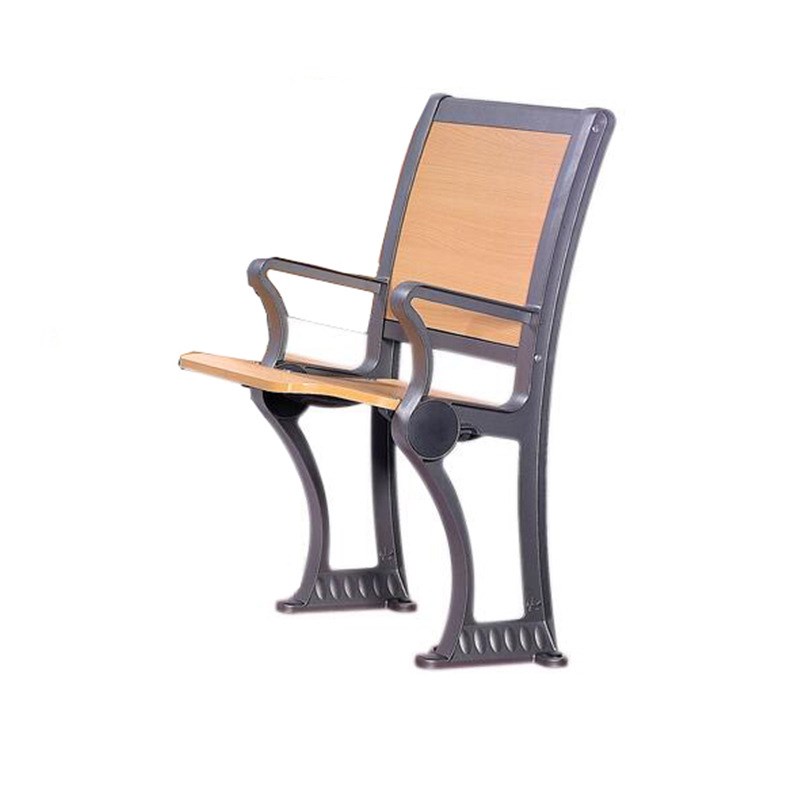 阶梯教室课桌椅带桌板大学多媒体课桌椅铝合金阶梯课桌椅排椅