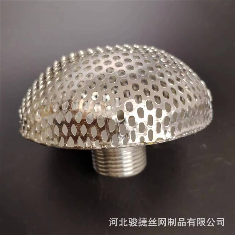 304不锈钢冲孔网筒工业管道耐腐蚀过滤网筒袋式过滤器滤蓝