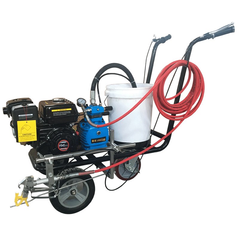 景田HS2000马路冷喷划线机手推式多功能喷涂机喷乳胶漆油漆喷漆机
