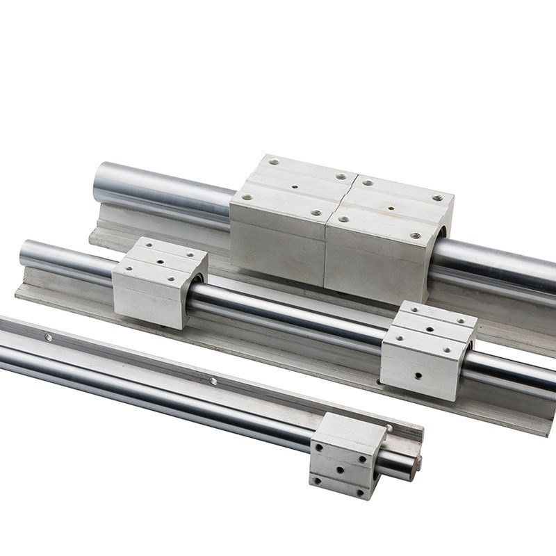 直线导轨光轴铝托导轨SBR20/SBR12/SBR16/SBR25/SBR30  支持光轴