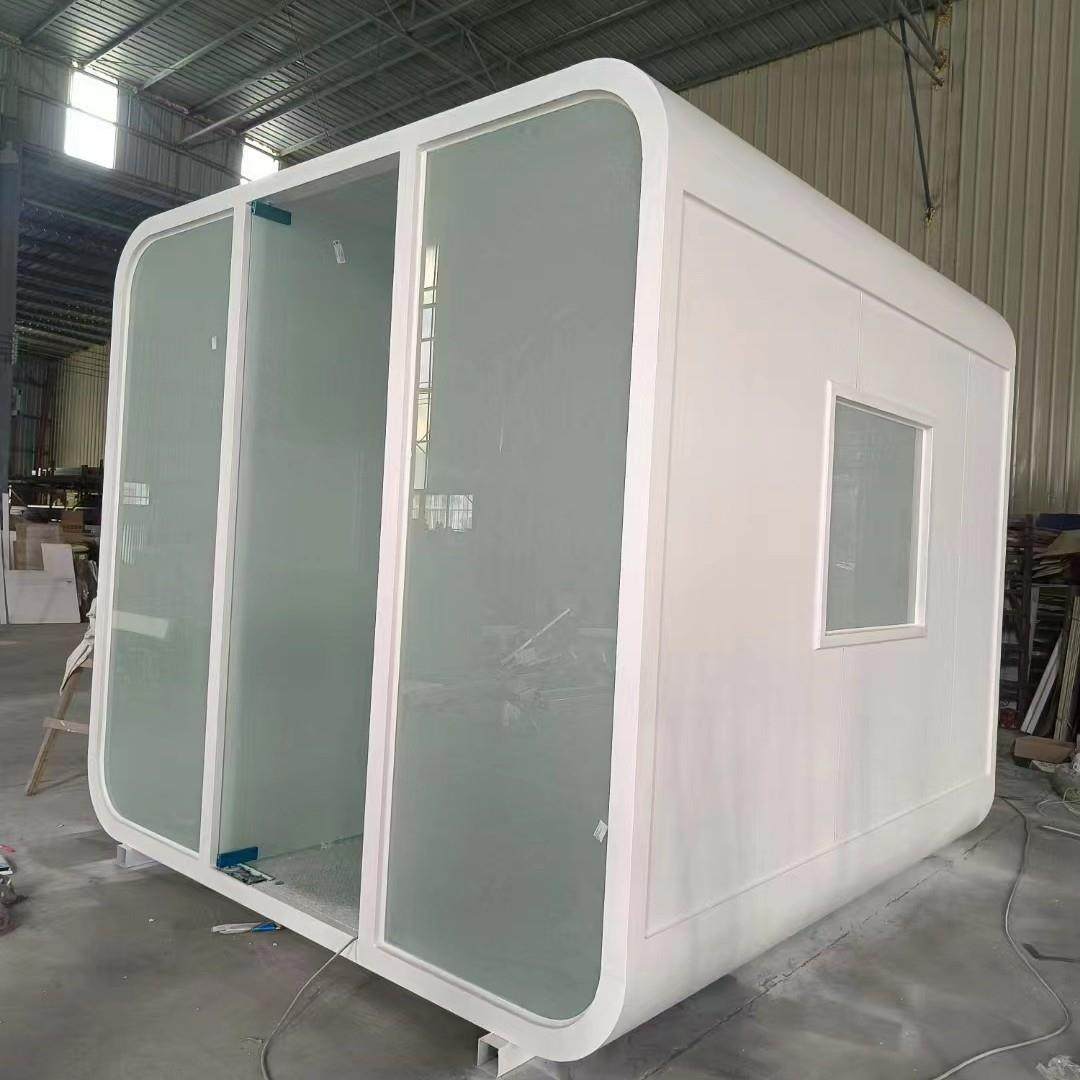 苹果仓直播静音房隔音舱网红休息办公室移动隔音房电话亭录音岗亭