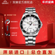 双狮男表原装进口44mm大表盘潜水表200m防水全自动机械表手表钢带