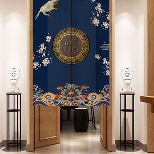 饰截半帘客厅卧室卫生间防风厨房挂帘子 门帘隔断帘家用遮丑饭店装