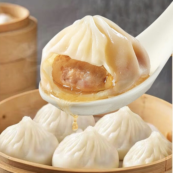海新1号灌汤小笼包早餐半成品