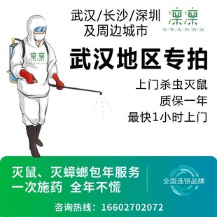 武汉上门抓老鼠捉鼠杀虫杀蟑螂除虫灭跳蚤书虱灭白蚁服务灭鼠公司