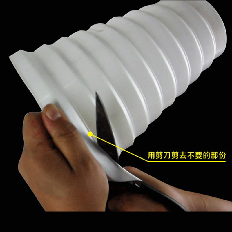 抽油烟机排烟管大小头排风管转换接口转换器万能圈变径圈80100200