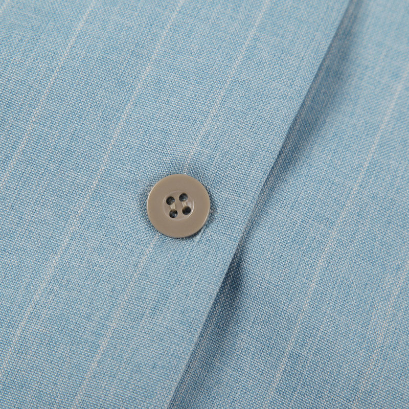 夏季条纹保洁工作服短袖女PA酒店客房服务员服装物业宾馆清洁服装