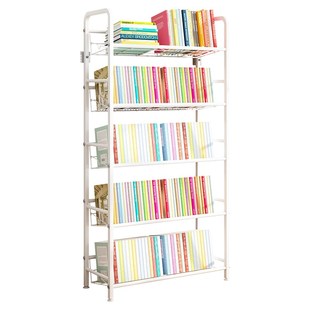 儿童书架落地置物架办公室书桌收纳书柜客厅图书馆家用靠墙展示架