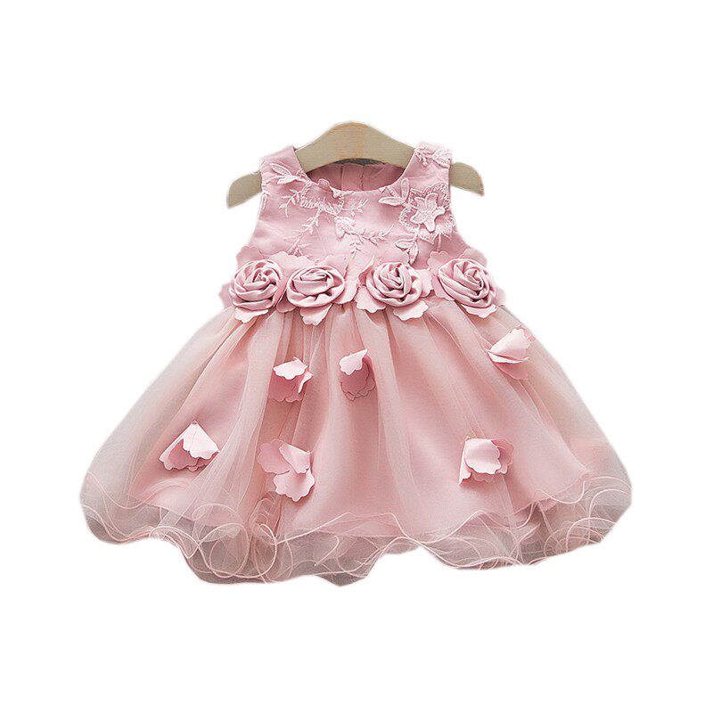 童装女童夏装连衣裙0-1-2-3岁婴幼儿童吊带背心裙子女宝宝公主裙