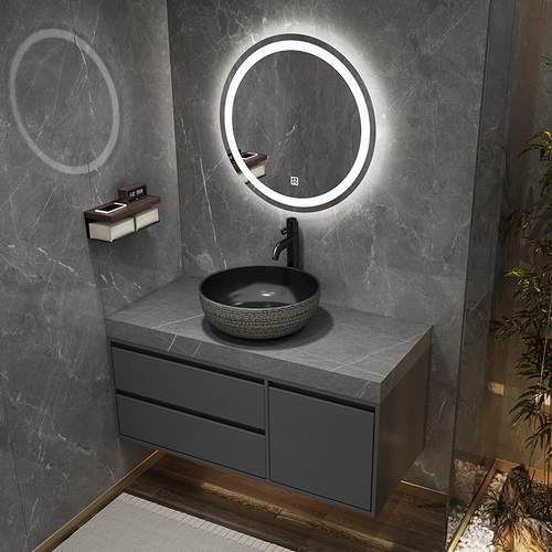 酒店浴室柜定制洗脸盆柜组合厕所洗手池卫生间洗面盆卫浴柜洗漱台