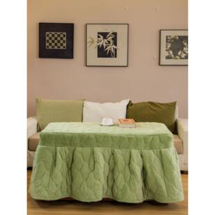 长方形烤火罩烤火桌子罩套茶几电炉罩火炉桌罩家用冬季炉火罩新款