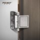 普佰特304不锈钢防盗门内反锁扣酒店门防盗扣室内门栓防盗链锁扣