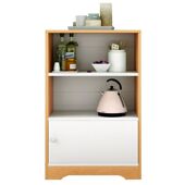 100 厨房置物架宽50 110带门多层落地柜微波炉架收纳柜