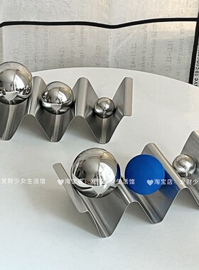 摆件高级感小众轻奢金属装饰品家居软装酒柜装饰客厅玄关桌面摆设