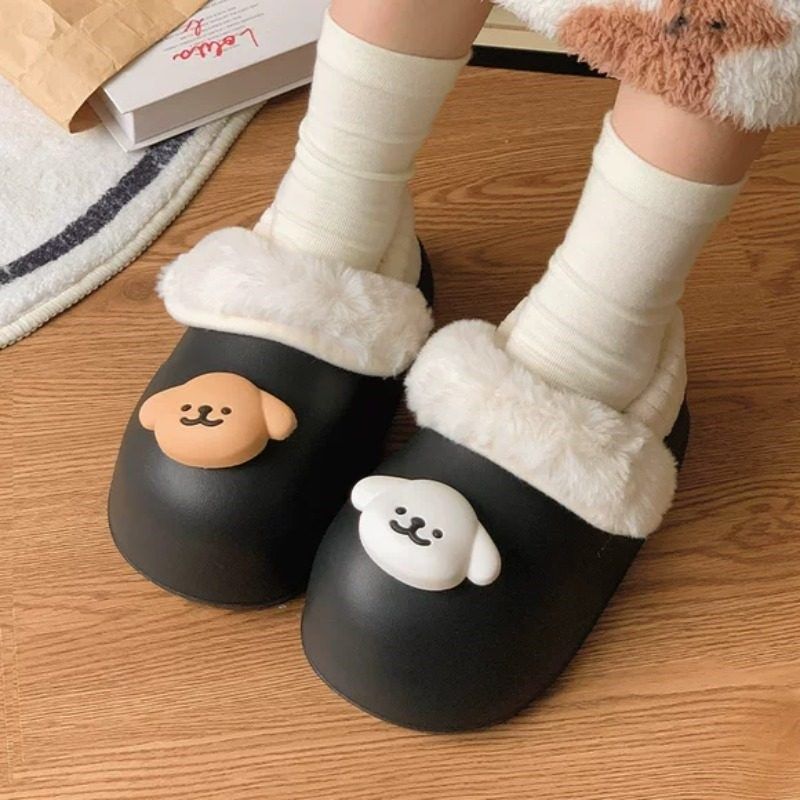 可拆卸懒人推荐包头防水拖鞋女冬季外穿厚底毛毛拖鞋HH,居家布艺,居家棉拖/棉鞋,淘宝优惠券,粉丝福利购,淘宝优惠卷