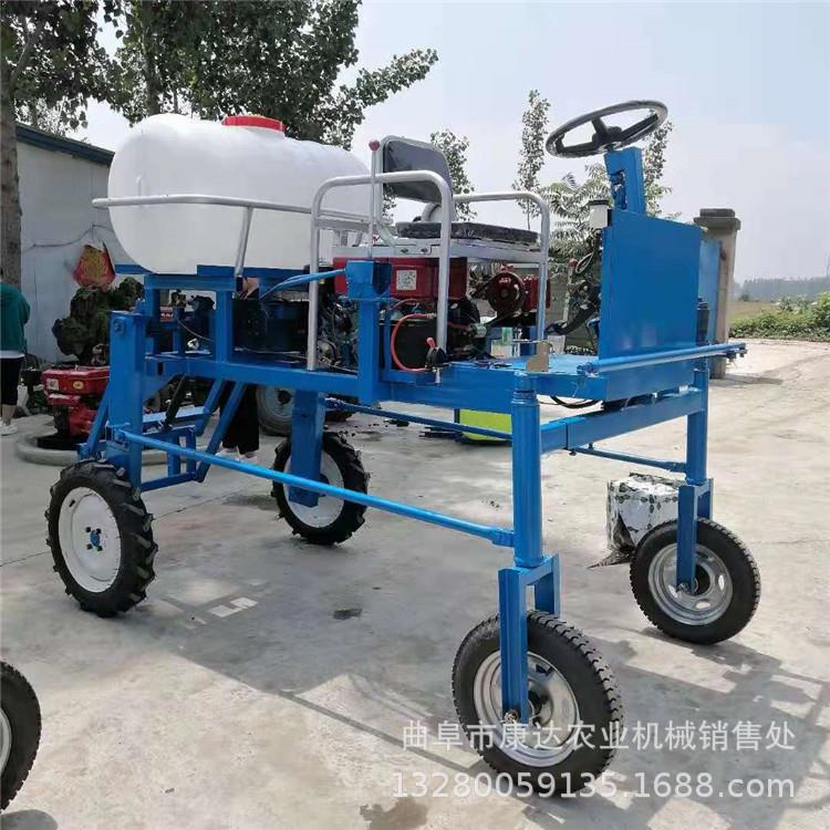 乘坐式小型打药机15马力柴油机液压升降8米喷杆菜地喷杀虫剂