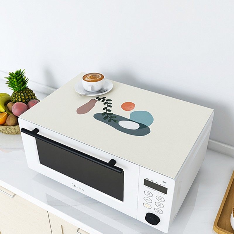 微波炉遮尘盖布散热免洗双开门冰箱防尘罩滚筒洗衣机家用防水盖布