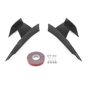 碳纤纹前保险杠装 M3改装 饰包角防撞包围风刀 适用于宝马F80F82