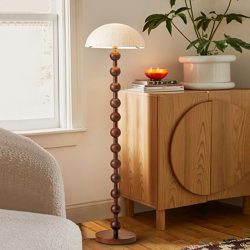 诧寂风落地灯创意手工日式实木宣纸家用客厅卧室民宿办公氛围灯