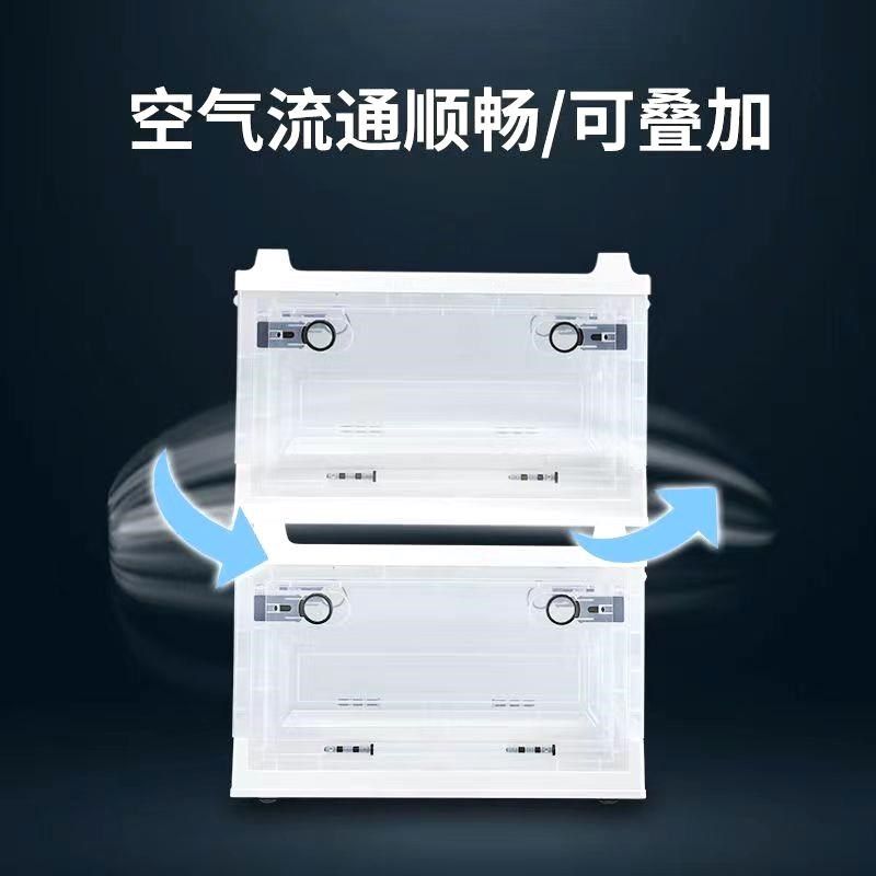 豪华氧气箱宠物箱仓鼠笼子透明透气超大别墅可折叠便携外带亚克力