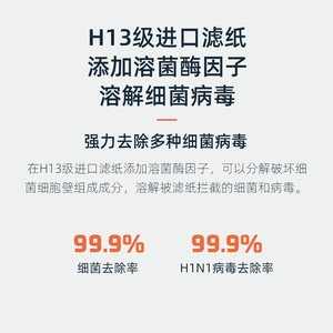 352 Y106C空气净化器滤芯 适用安醛