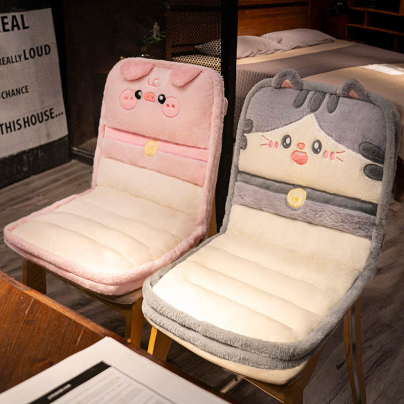 坐垫屁垫办公室久坐靠垫靠背一体学生宿舍座椅垫懒人椅子屁股垫子,居家布艺,椅垫,淘宝优惠券,粉丝福利购,淘宝优惠卷