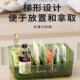 调料收纳盒家用厨房台面调料罐置物架多功能分格调味料袋装 香料盘
