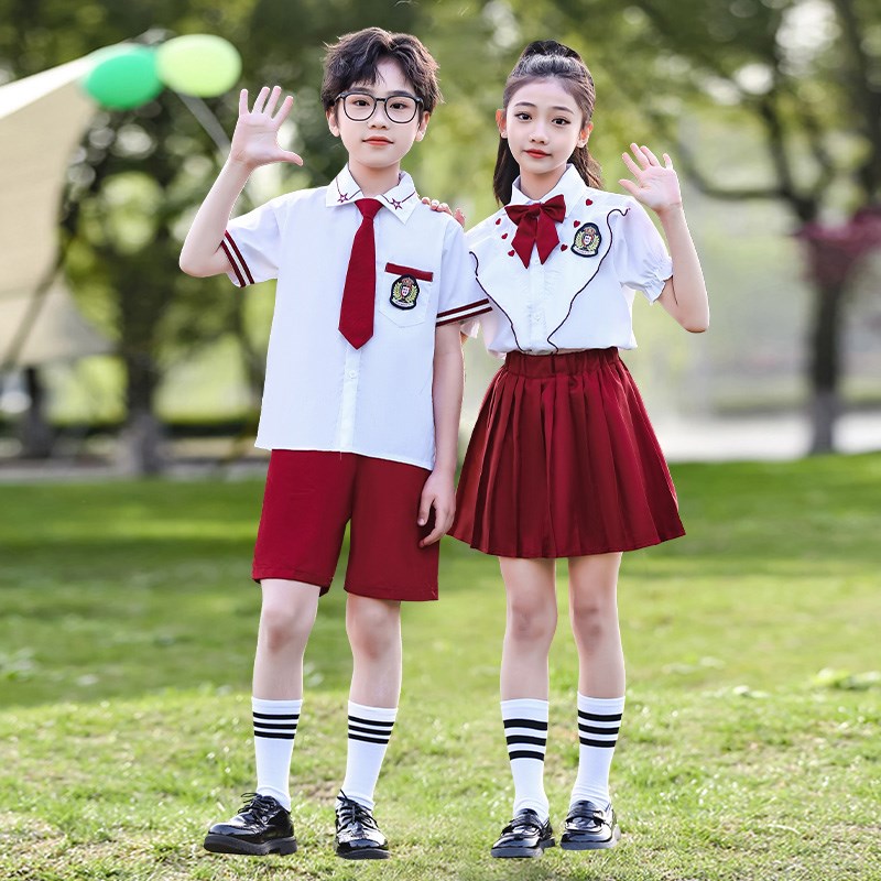 儿童合唱演出服小学生爱国演讲诗歌朗诵比赛表演服装喜庆歌唱祖国