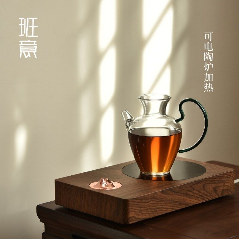 班意耐热公道杯玻璃加厚家用大号分茶器茶海公杯套装茶道功夫茶具