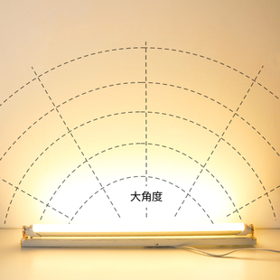 3000K暖光灯管T8分体单灯高亮日光灯底座支架光管商用LED餐饮节能