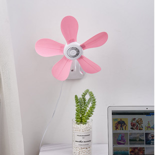 床头夹扇 mini夹子式 电风扇夏天小宿舍壁扇挂壁式 挂墙壁插电夹式