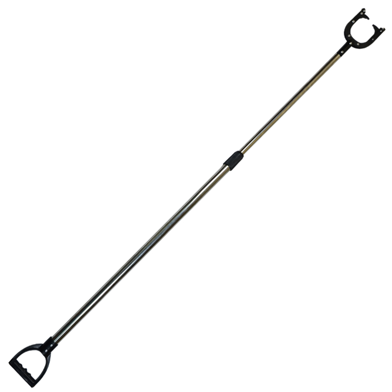 OST加强型防暴脚叉 不锈钢伸缩防暴钢叉抓捕器 保安防暴器材