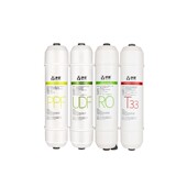 滤芯套装 纯水机通用韩式 4支RO反渗透膜活性炭 净水器滤芯 净健